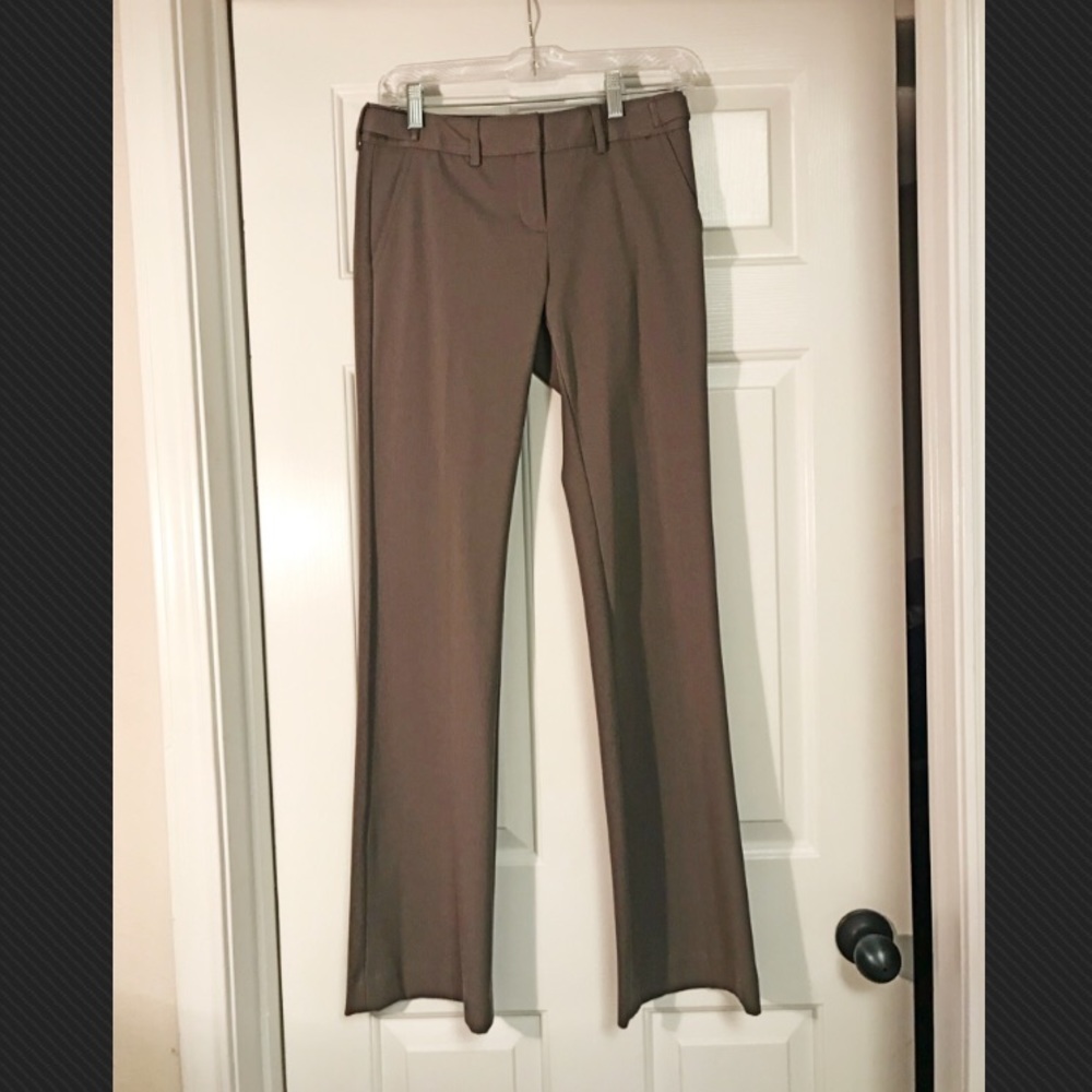 Express Columnist Dress Slacks Size 0 Reg Taupe